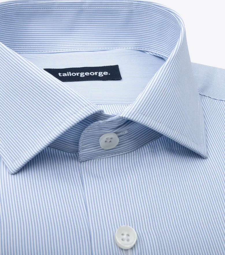 Easy-iron poplin shirt
