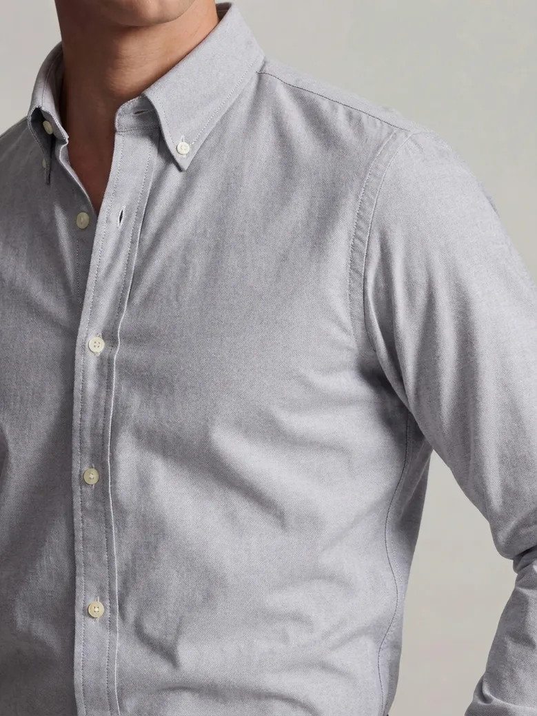 Easy-iron poplin shirt