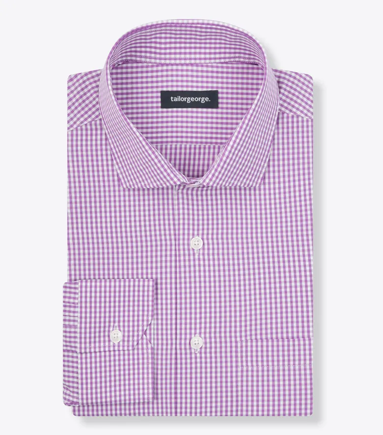Easy-iron poplin shirt