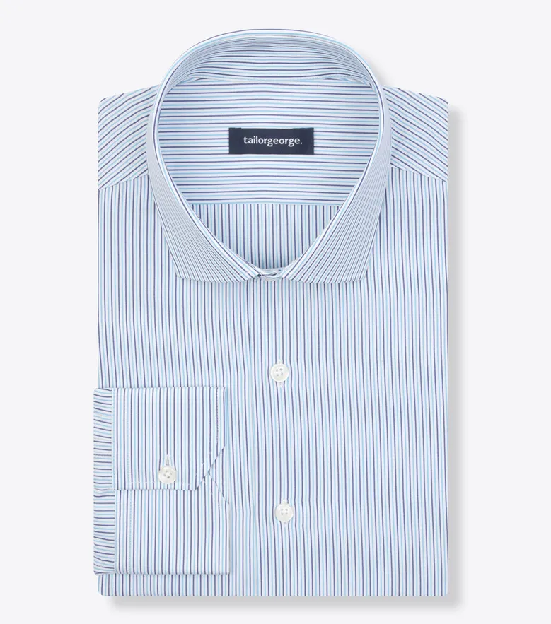 Easy-iron poplin shirt