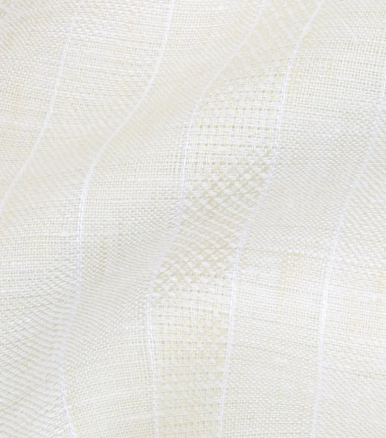 Easy-iron plain white poplin shirt