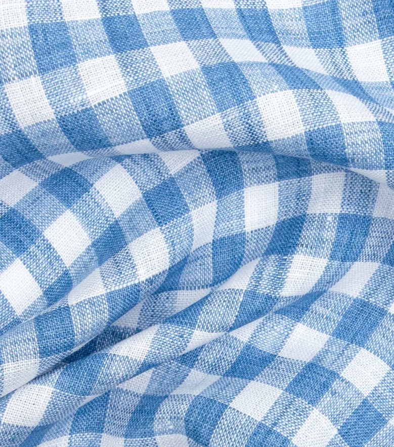 Easy-iron plain white poplin shirt