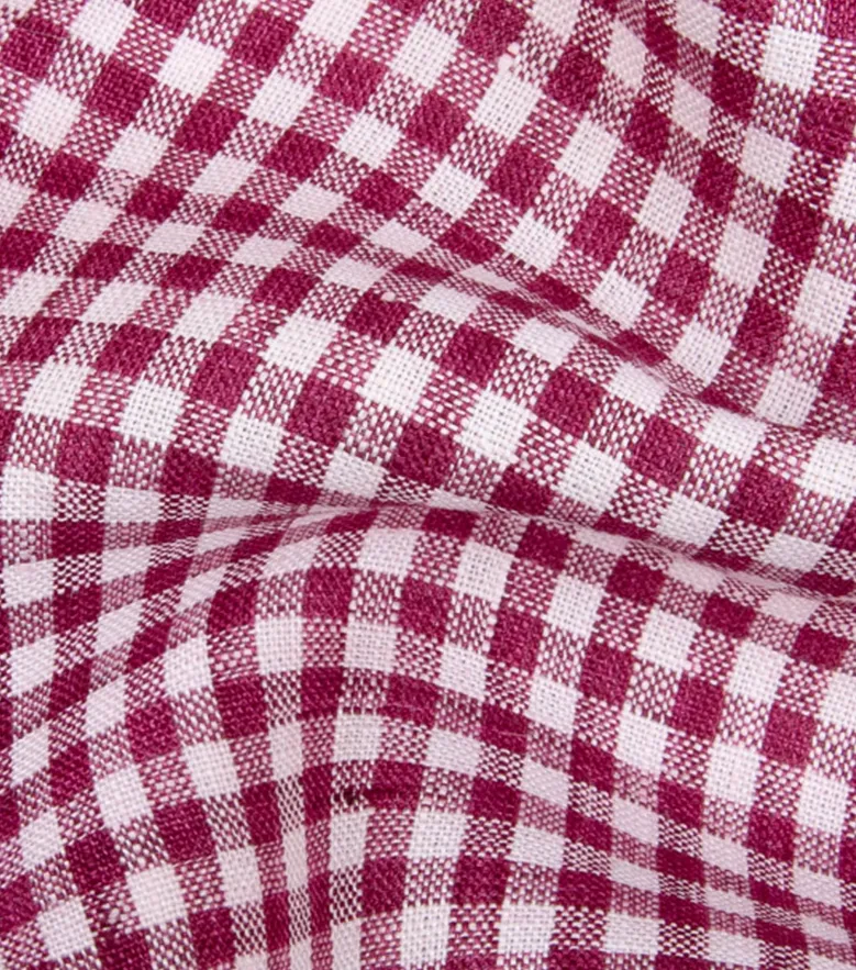 Easy-iron plain white poplin shirt