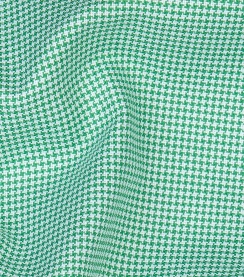 Easy-iron plain white poplin shirt