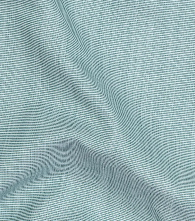 Easy-iron plain white poplin shirt