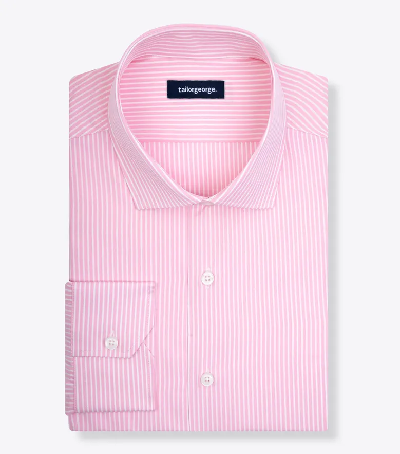 Easy-iron poplin shirt