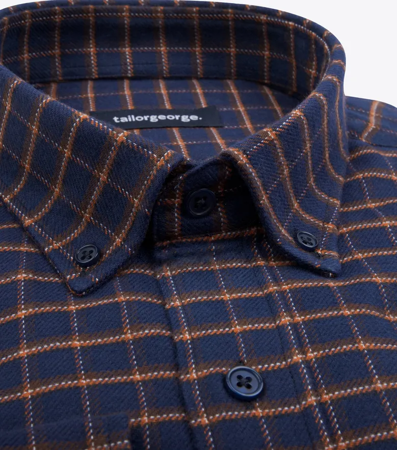 Easy-iron plain white poplin shirt