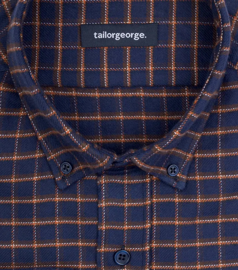 Easy-iron plain white poplin shirt