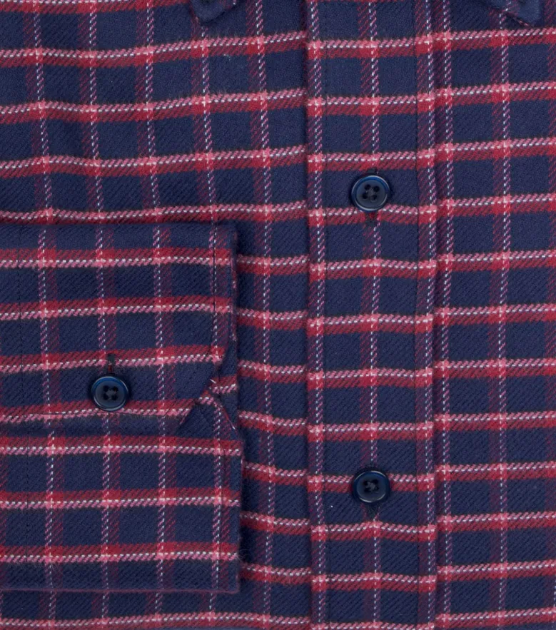 Easy-iron plain white poplin shirt