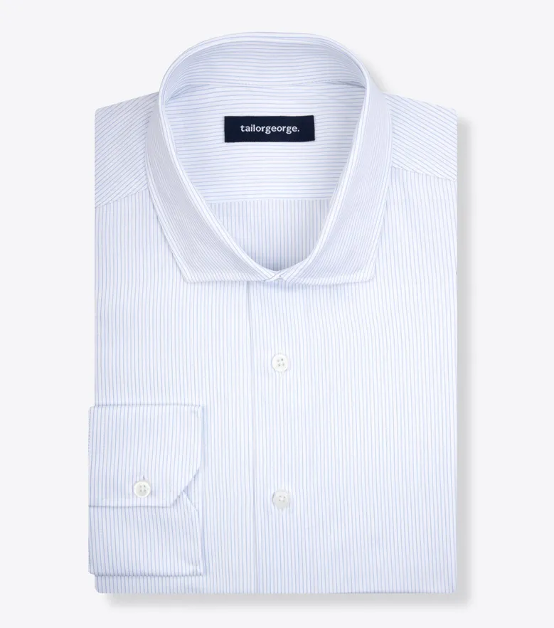 Easy-iron poplin shirt