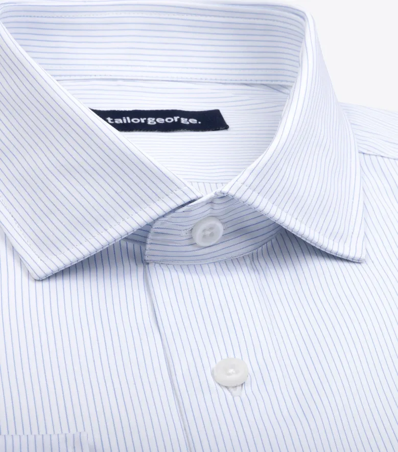 Easy-iron poplin shirt