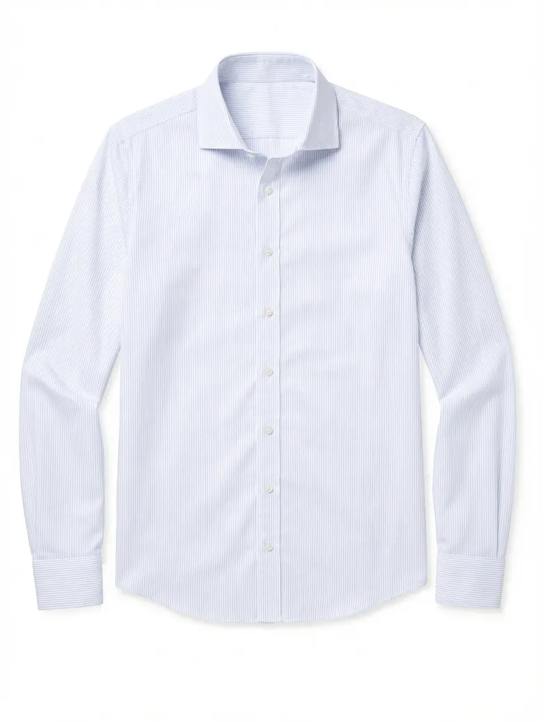 Easy-iron poplin shirt