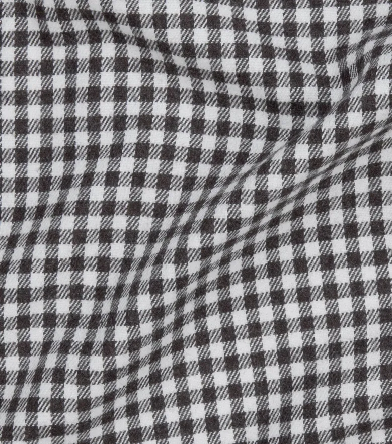 Easy-iron plain white poplin shirt