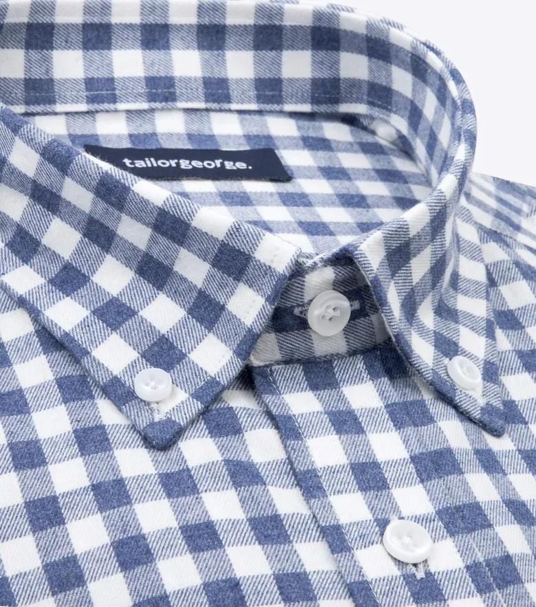 Easy-iron poplin shirt