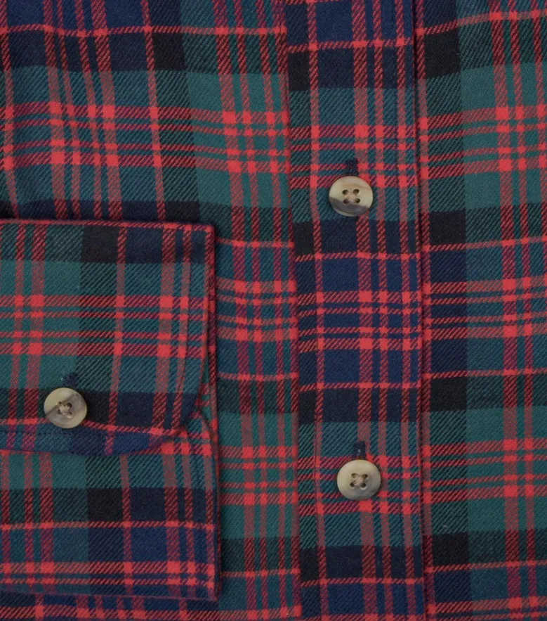Easy-iron plain white poplin shirt