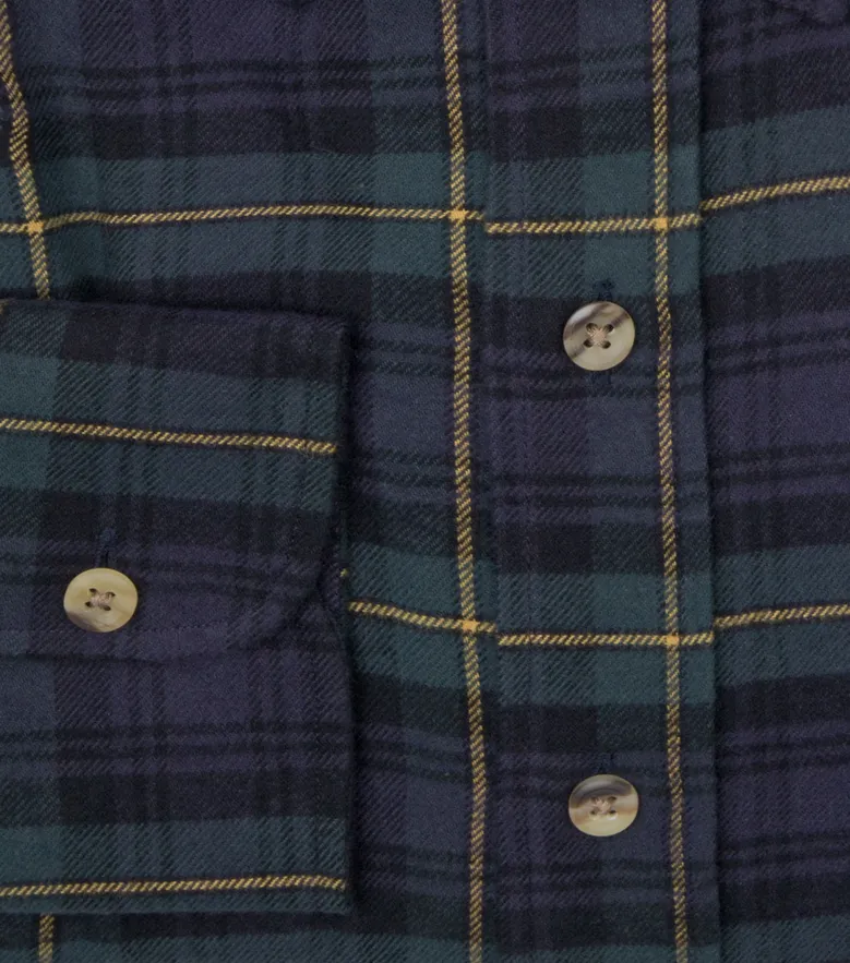 Easy-iron poplin shirt