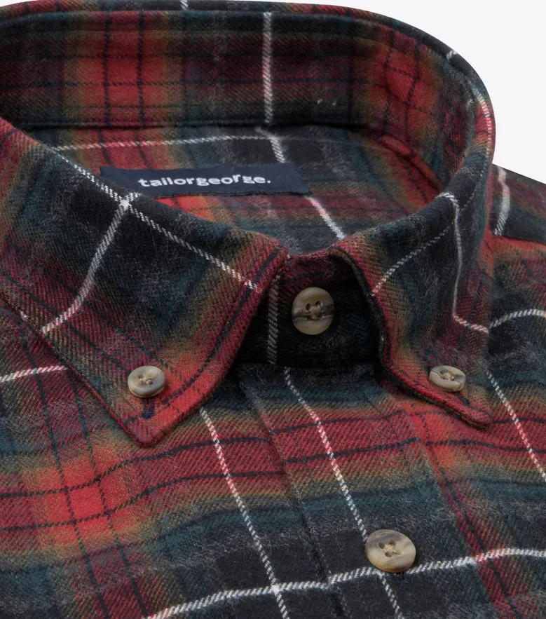 Easy-iron poplin shirt