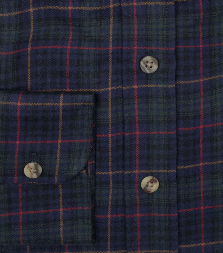 Easy-iron plain white poplin shirt