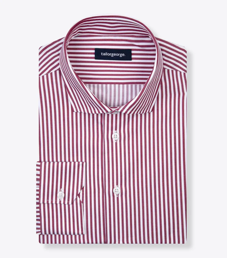 Easy-iron poplin shirt