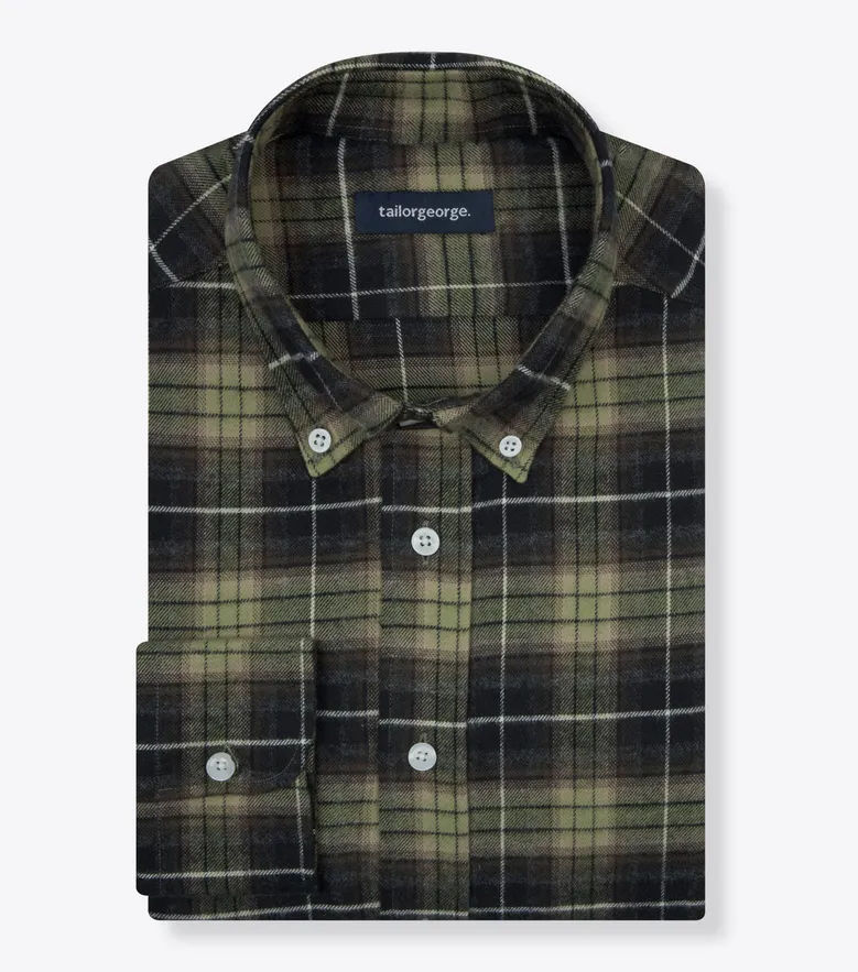 Easy-iron plain white poplin shirt