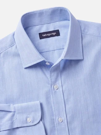 Easy-iron poplin shirt