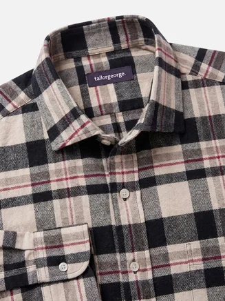 Thick linen shirt