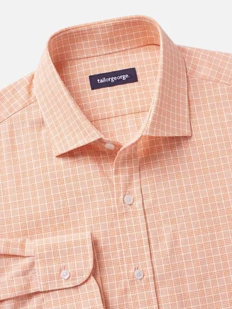 Easy-iron poplin shirt