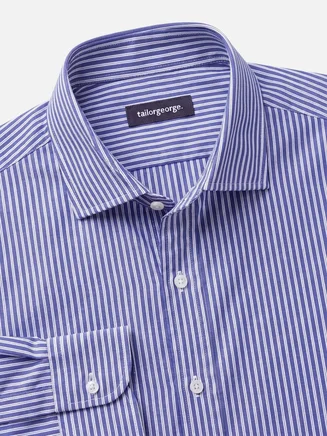 Easy-iron poplin shirt