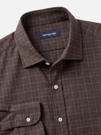 Light and soft flannel shirt
