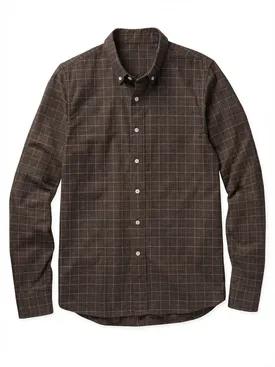 Checked brown Flannel Shirt