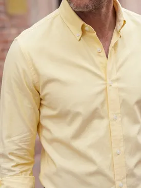 Plain Yellow Oxford Shirt