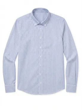 Striped navy blue Oxford Shirt