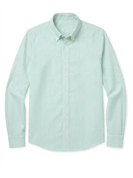 Striped green Oxford Shirt