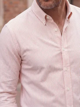 Striped orange Oxford Shirt