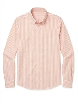 Striped orange Oxford Shirt