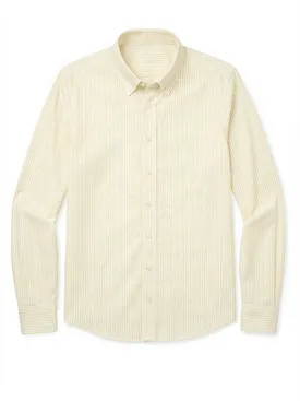 Striped Yellow Oxford Shirt