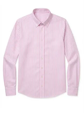 Striped pink Oxford Shirt
