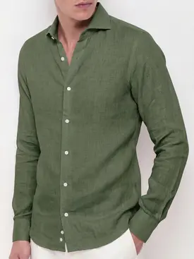 Thick and durable linen shirt