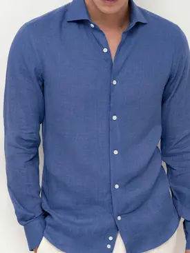 Thick and durable linen shirt