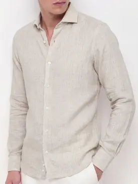 Thick and durable linen shirt