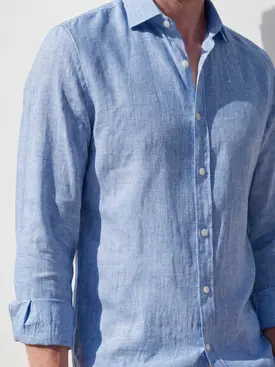 Thick and durable linen shirt