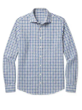 Blue Checked Oxford Shirt